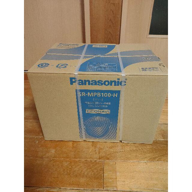 Panasonic(パナソニック)のパナソニック 炊飯器 5.5合 可変圧力IH式  グレー SR-MPB100-H スマホ/家電/カメラの調理家電(炊飯器)の商品写真