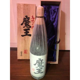 魔王　桐箱入り　1800ml 訳あり(焼酎)