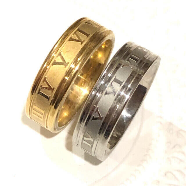幸運の7ダイヤ Titanium チタニウム錆びない厚18金 11- 販売超安い www
