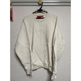 Supreme - supreme cutout logo crewneck スウェット トレーナーの通販