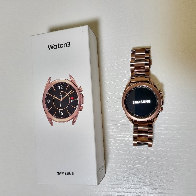 Galaxy Watch3 Mystic Bronze 41mmメンズ