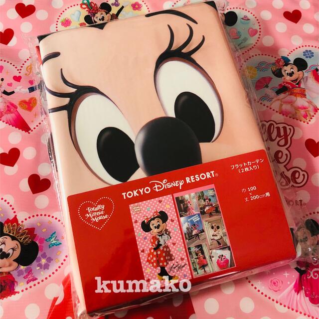 Disney - 【新商品】フラットカーテン＊トータリーミニー＊ディズニーリゾートの通販 by kumako's shop｜ディズニーならラクマ