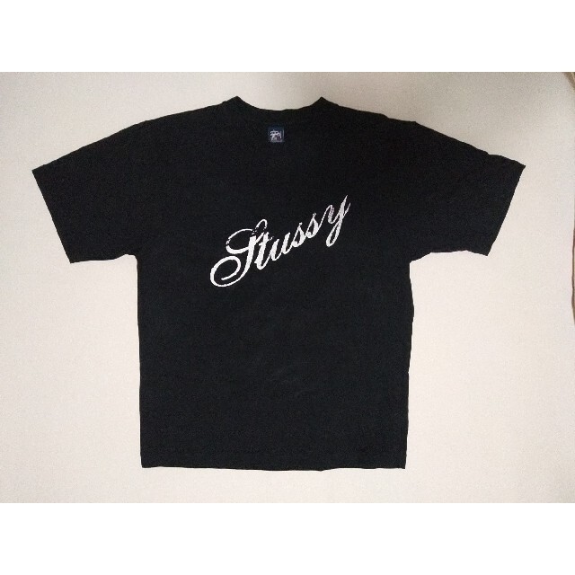 STUSSY(ステューシー)の半袖Tシャツ　黒　ステューシー　サイズL メンズのトップス(Tシャツ/カットソー(半袖/袖なし))の商品写真