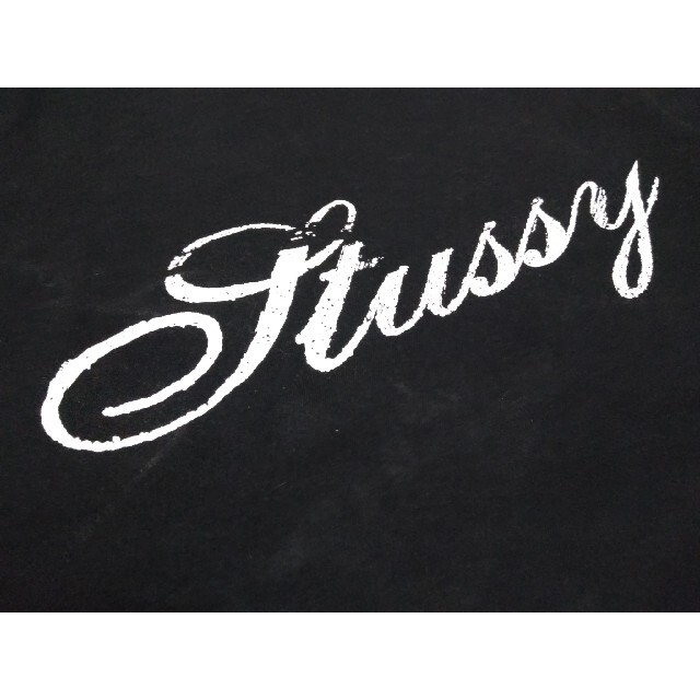 STUSSY(ステューシー)の半袖Tシャツ　黒　ステューシー　サイズL メンズのトップス(Tシャツ/カットソー(半袖/袖なし))の商品写真