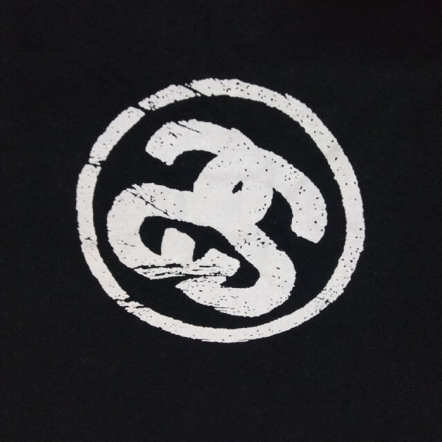 STUSSY(ステューシー)の半袖Tシャツ　黒　ステューシー　サイズL メンズのトップス(Tシャツ/カットソー(半袖/袖なし))の商品写真