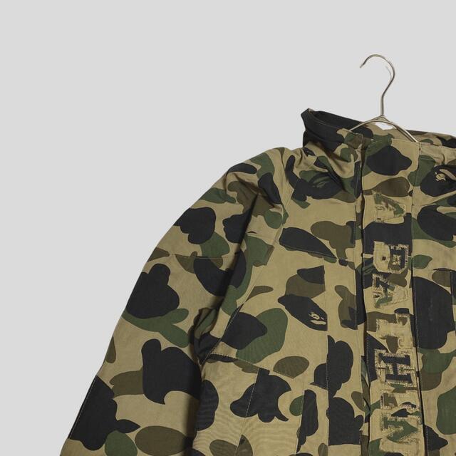 値下げ レア A BATHING APE エイプ ポーラテック ボアジャケット 迷彩