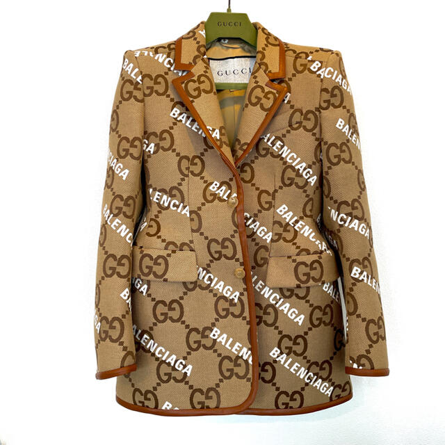 BALENCIAGA - 新品【GUCCI×BALENCIAGA】ハッカー ジャケットの BALENCIAGA - 新品【GUCCI×BALENCIAGA】ハッカー ジャケットの