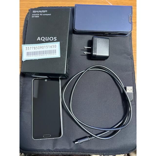 AQUOS R2 compact ディープホワイト 64 GB SIMフリー スマートフォン本体