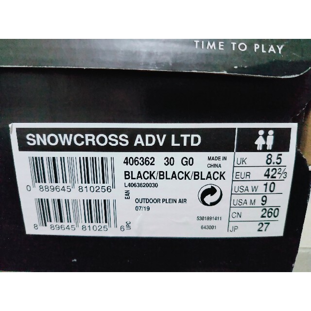 Salomon SNOWCROSS ADV LTD スニーカー