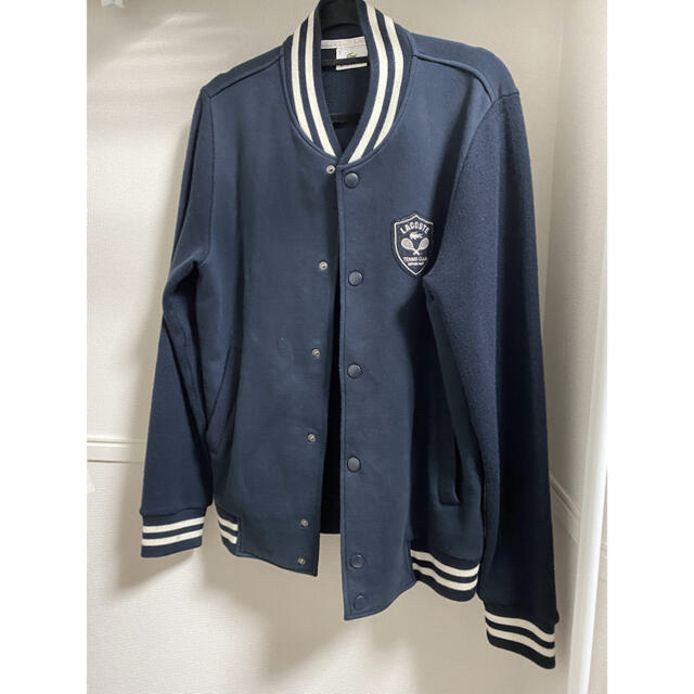 【Used】⭐︎LACOSTE スタジャン　ブルゾン メンズのジャケット/アウター(スタジャン)の商品写真