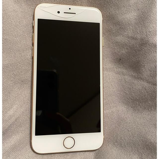 アップル(Apple)のiPhone8 64GB 画面ひび割れあり　本体のみ　ゴールド(スマートフォン本体)