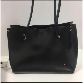 バリー(Bally)のBALLY バリーレザートートバッグ　ショルダーバッグ　黒(トートバッグ)