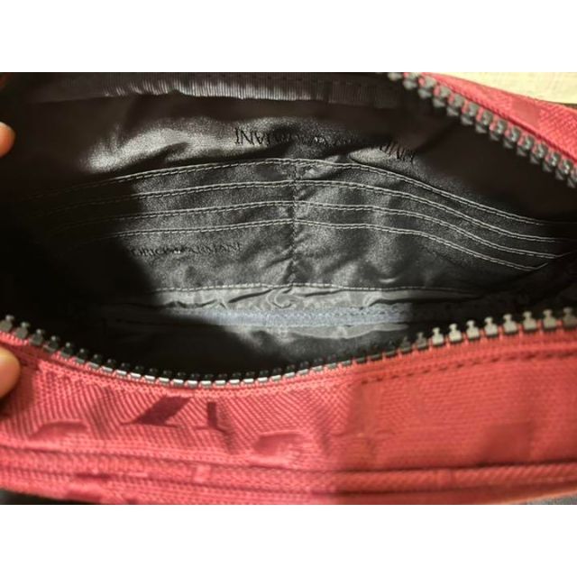 Emporio Armani(エンポリオアルマーニ)の新品未使用　エンポリオアルマーニ　メンズハンドバッグ　ポーチ　ロゴ メンズのバッグ(その他)の商品写真