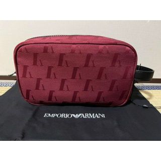 エンポリオアルマーニ(Emporio Armani)の新品未使用　エンポリオアルマーニ　メンズハンドバッグ　ポーチ　ロゴ(その他)