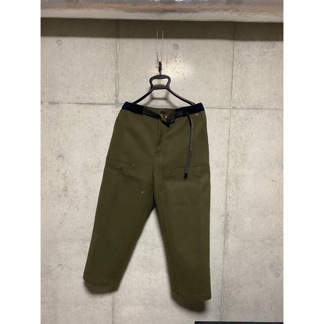 sacai サカイ メルトンパンツ 新品未使用タグ付き 【ネット限定】 www