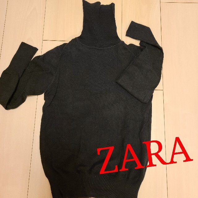 ZARA(ザラ)のZARA タートル&Vネックセーター レディースのトップス(ニット/セーター)の商品写真