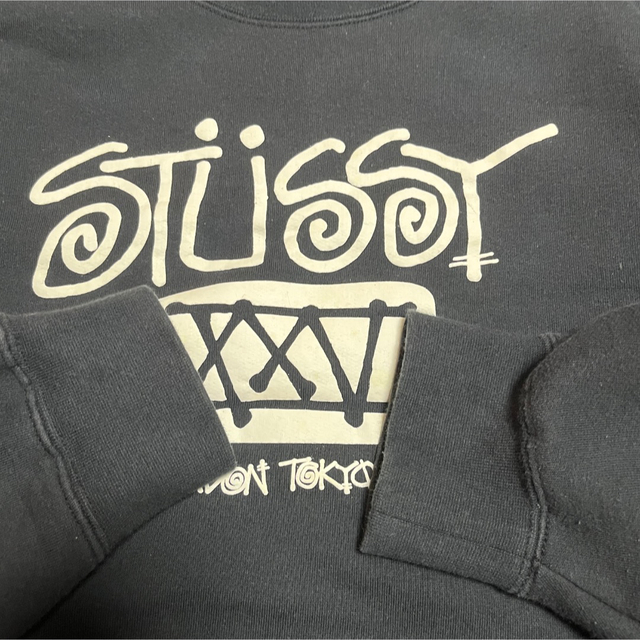 STUSSY(ステューシー)の【希少】古着 stussy 25周年記念 スウェット メンズのトップス(スウェット)の商品写真