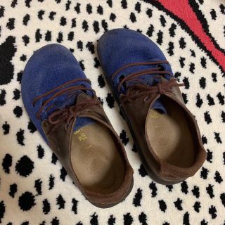 ビルケンシュトック(BIRKENSTOCK)の★ ビルケンシュトック　モンタナ　ネイビー×ブラウン　36(スリッポン/モカシン)