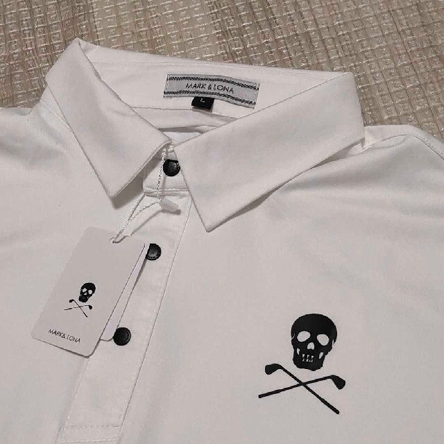 【新品未使用】マークアンドロナ ゴルフ メンズ 半袖 シャツ L 1