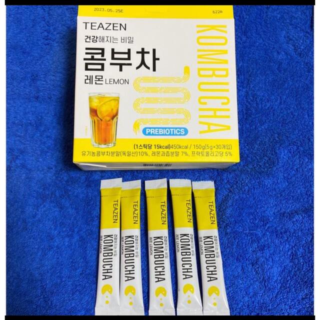 防弾少年団(BTS)(ボウダンショウネンダン)のteazen コンブチャ　5本セット コスメ/美容のダイエット(ダイエット食品)の商品写真