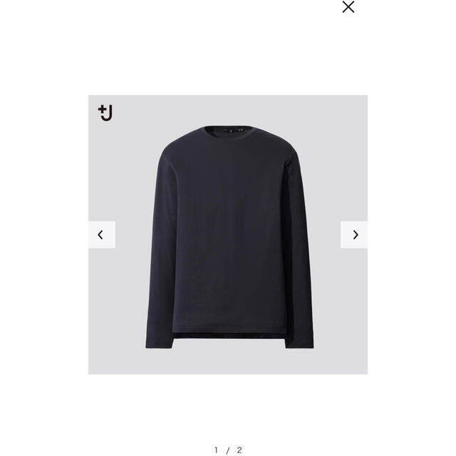 UNIQLO(ユニクロ)のユニクロ　ユニクロプラスジェイUNIQLO +J スーピマコットンクルーネックT メンズのトップス(Tシャツ/カットソー(七分/長袖))の商品写真