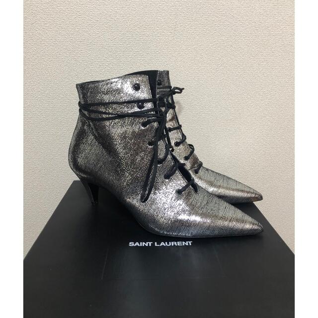 得価爆買い Saint Laurent 未使用 saint laurent paris サンローランパリ ブーツの通販 by  tpmdl1987's shop｜サンローランならラクマ