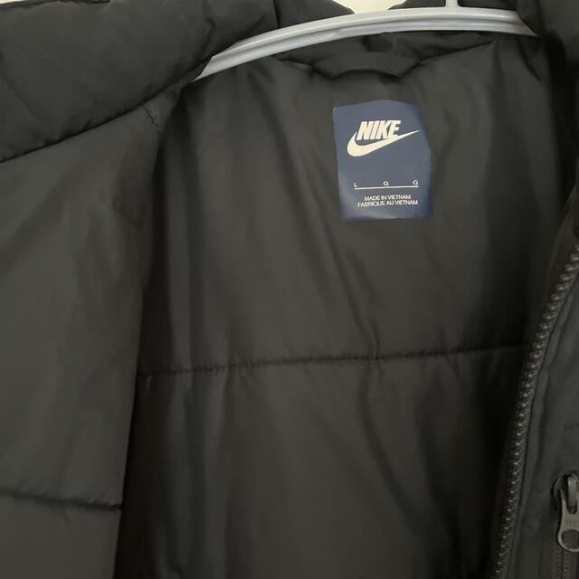 NIKE(ナイキ)のNIKE ナイキキッズ　ナイロン中綿ジャケット　ダウン　L キッズ/ベビー/マタニティのキッズ服女の子用(90cm~)(ジャケット/上着)の商品写真