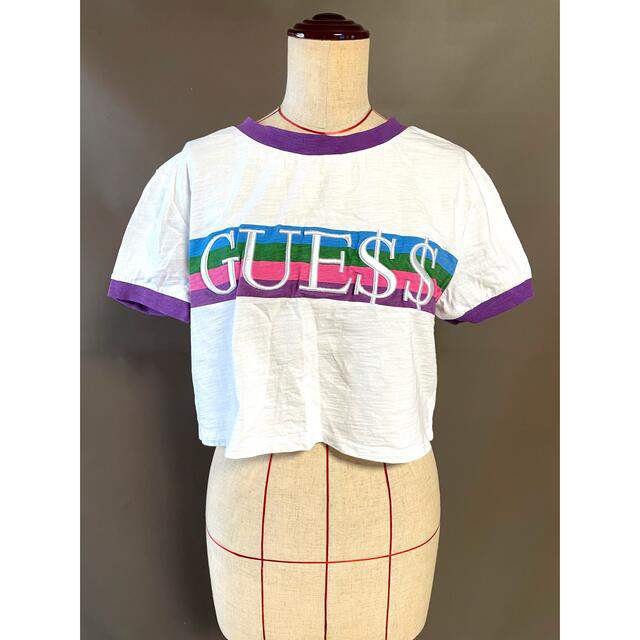 GUESS(ゲス)のGUESS × A$AP Rocky コラボ Tシャツ クロップ丈 ゲス レディースのトップス(Tシャツ(半袖/袖なし))の商品写真