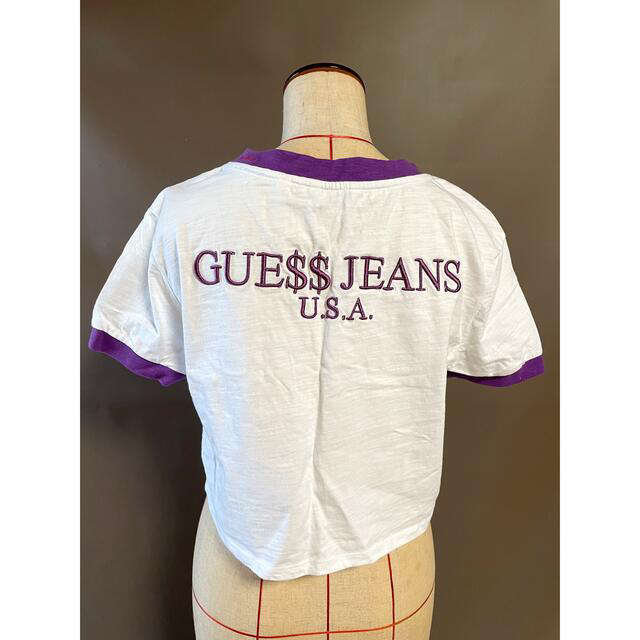 GUESS(ゲス)のGUESS × A$AP Rocky コラボ Tシャツ クロップ丈 ゲス レディースのトップス(Tシャツ(半袖/袖なし))の商品写真