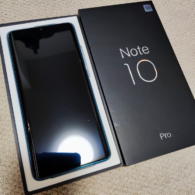 Xiaomi Note 10 Pro SIMフリー 8GB/256GB 1