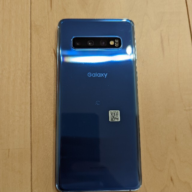 SAMSUNG Galaxy S10 プリズムブルー SM-G973C78mm本体重量