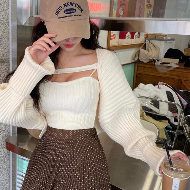 chuu クラウドエンジェルtop&cardigan set