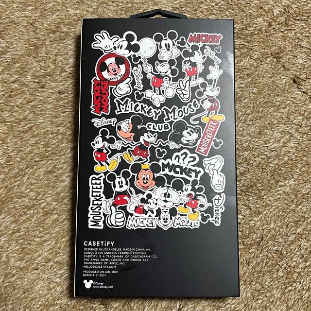 Disney(ディズニー)のDisney×CASETiFY(iPhone13対応)Mickeyコラボ/新品 スマホ/家電/カメラのスマホアクセサリー(iPhoneケース)の商品写真