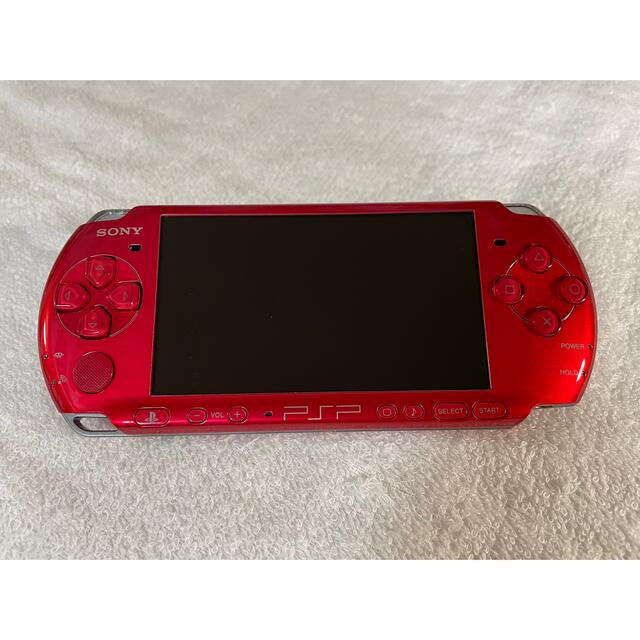 美品　PSP-3000  ラディアントレッド 1