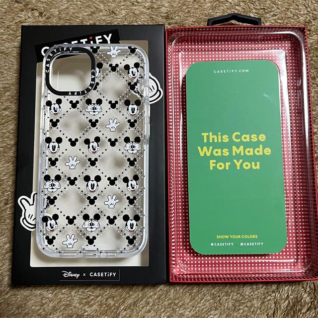 Disney(ディズニー)のDisney×CASETiFY(iPhone13対応)Mickeyコラボ/新品 スマホ/家電/カメラのスマホアクセサリー(iPhoneケース)の商品写真