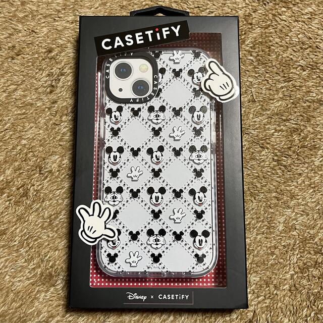 Disney(ディズニー)のDisney×CASETiFY(iPhone13対応)Mickeyコラボ/新品 スマホ/家電/カメラのスマホアクセサリー(iPhoneケース)の商品写真