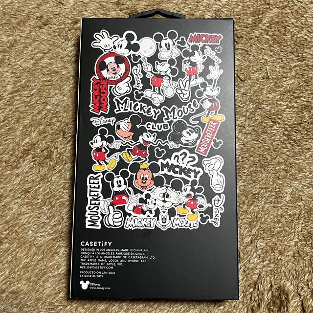 Disney(ディズニー)のDisney×CASETiFY(iPhone13対応)Mickeyコラボ/新品 スマホ/家電/カメラのスマホアクセサリー(iPhoneケース)の商品写真