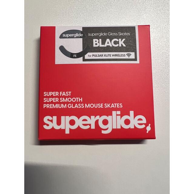 ガラスマウスソール　superglide ブラック