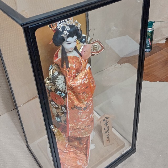 そんか様 専用ページ〉日本人形 八重垣姫 ガラスケース付 久月作 そんか様 専用ページ〉日本人形 八重垣姫 ガラスケース付 久月作