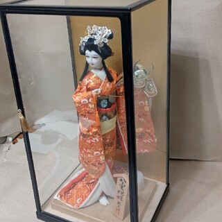 〈そんか様 専用ページ〉日本人形 八重垣姫 ガラスケース付 久月作