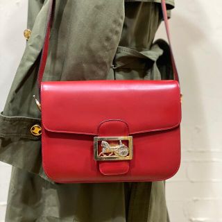 セリーヌ(celine)の激レア 希少カラー VINTAGE OLD CELINE ショルダーバッグ(ショルダーバッグ)