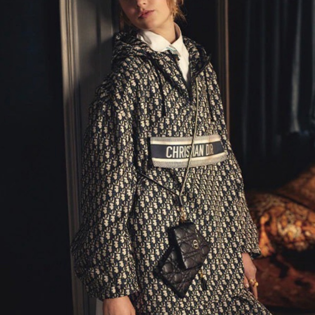 【返品交換不可】 Christian Dior - DIOR CARO マルチファンクション ポーチ カナージュ ショルダーバッグ