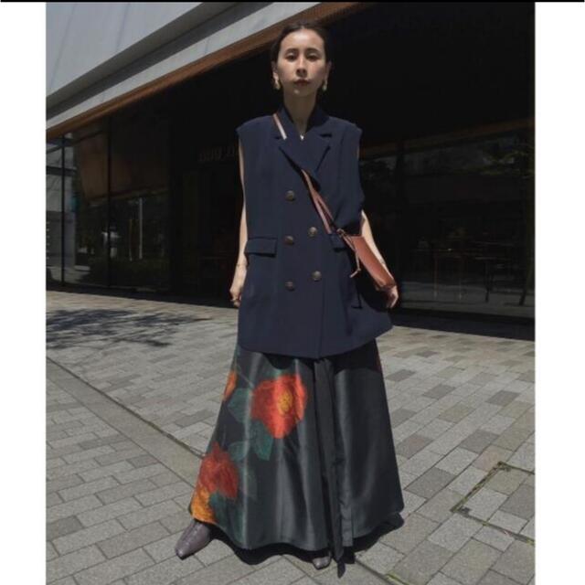 Ameri 新品 ELLIE ASYMMETRY PLEATS SKIRT - ロングスカート