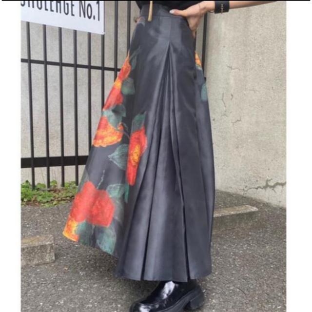 Ameri 新品 ELLIE ASYMMETRY PLEATS SKIRT - ロングスカート