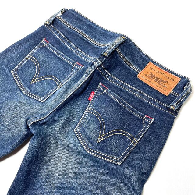 Levi's(リーバイス)のLevi's リーバイス スリムストレート ストレッチW26 Mサイズ 70cm レディースのパンツ(デニム/ジーンズ)の商品写真