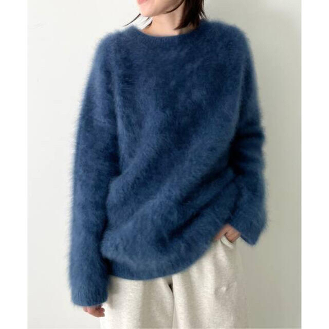 L'Appartement Raccon Mohair Knit ブルーAレディース