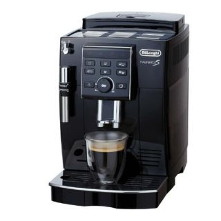 デロンギ(DeLonghi)のデロンギ　全自動コーヒーマシン マグニフィカS ブラック ECAM23120BN(エスプレッソマシン)