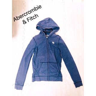 アバクロンビーアンドフィッチ(Abercrombie&Fitch)のアバクロ　パーカー　アバクロンビー　ネイビー(パーカー)