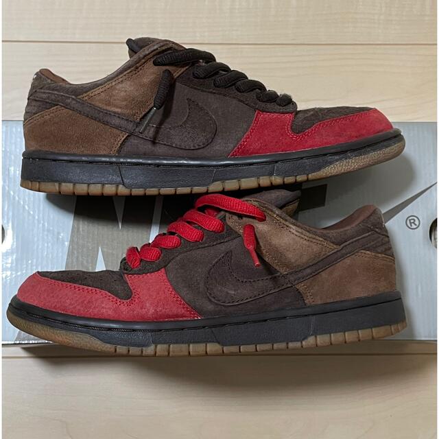 Nike SB Dunk Low Bison つま赤 26.5 ダンク バイソン