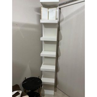 イケア(IKEA)のLACK ラック ウォールシェルフユニット, ホワイト(棚/ラック/タンス)